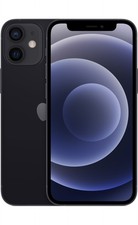 Apple iPhone 12 Mini 64GB Smartphone Schwarz Black - Batterie 100%  - Gut