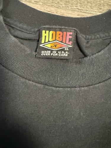 Vintage 1990s Hobie T Shirt Big Graphic Single Stitch USA Mens XL Sail Fish Surf - Picture 3 of 6