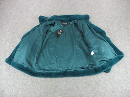 Donna Salyers Fabulous Furs Jacket Womens Small Faux Fur Plush Short Coat New - Picture 7 of 12