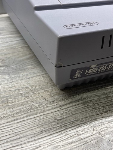 Super Nintendo SNES (SNS-001) Console Only - Tested & Working! New Power Plug! - Picture 6 of 8