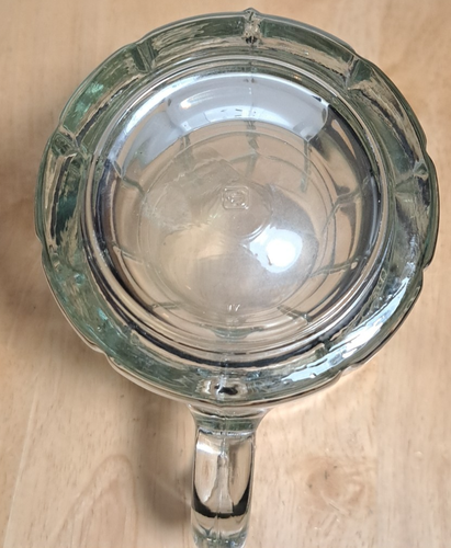 Anchor Hocking Glas Krug Tartan kariert Manchester schwer klar 50 Unzen 9,5" Höhe - Bild 6 von 6