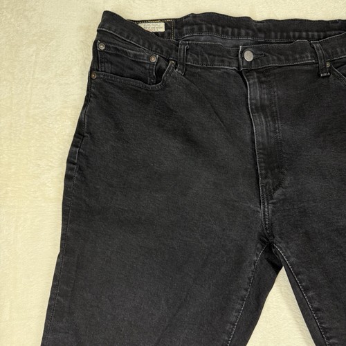Levi Strauss 541 Jeans Waterless Black Pants W42 X L30 - Picture 3 of 17
