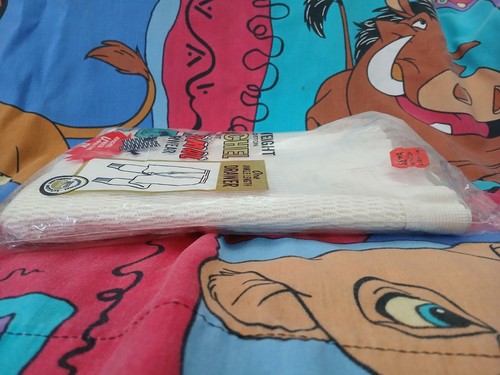 Vintage K-Mart Herren M Thermo Unterwäsche / Long Johns Raschel Strick Neu in Tasche Neu mit Etikett - Bild 10 von 12