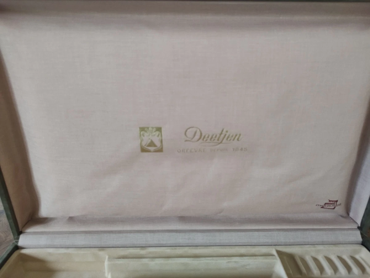 Coffret Argentier Vide Deetjen Pour Ménagère Argent Métal Argenté 49 Pce Couteau
