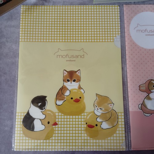 Eikoh mofusand memo pad S & M & L size file folder document folder zipper bag - Picture 12 of 22