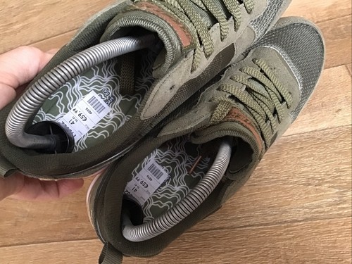 Scarpe da ginnastica Skechers donna Golden Gurl verde oliva UK 8 - EU 41 - US 10,5 NUOVE - Foto 10 di 13