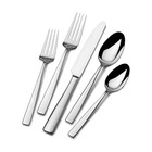 Mikasa Everett 101-Pc 18/10 Stainless Steel Flatware Set for 12 w/Serving Pieces