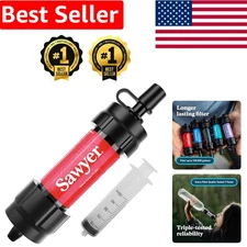 Sawyer Mini Water Filter - Portable NSF Certified Purifier for Safe Drinking