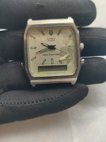 Lote de 4 Relojes Vintage Japón Seiko Citizen Casio Cuarzo H259 358 Piezas Rapair - Imagen 13 de 17