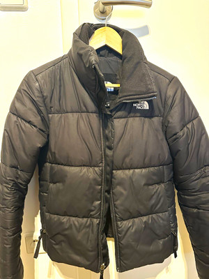 The North Face Winterjacke Schwarz XS mit Reißverschluss