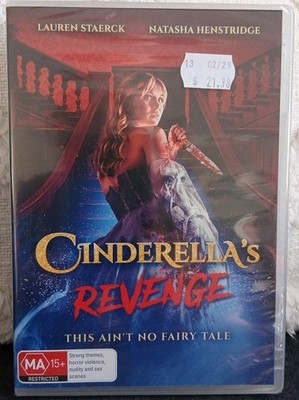 CINDERELLA'S REVENGE DVD 2025 REGION 4 NEW & SEALED HORROR CINDERELLAS MA15+ 