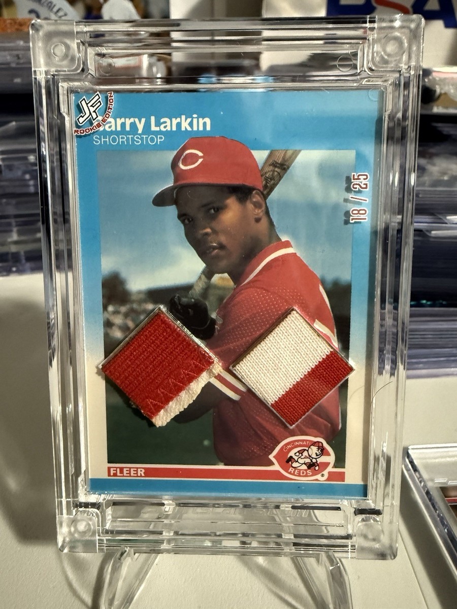 【新作からSALEアイテム等お得な商品満載】 Barry Larkin Jersey Fusion Rookie Edition 2 Game Worn その他