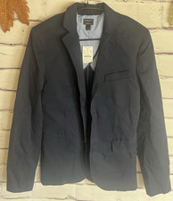 NWT J.Crew Crewcuts Thompson Men's Size 16 Dark Blue Suit Jacket