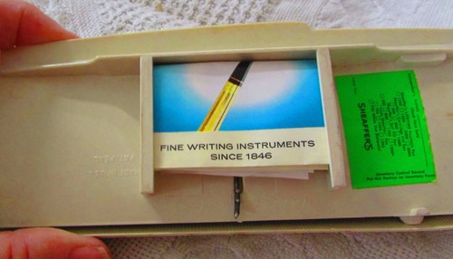 Juego de plumas estilográficas y lápices Sheaffer's vintage años 50 - Imagen 6 de 6
