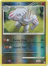 Machoke - 53/130 - Uncommon - Reverse Holo LP, English Pokemon Diamond and Pearl