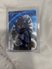1997 Pinnacle Totally Certified - Shannon Sharpe #33 Platinum Blue /2499