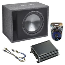 Fits Honda Accord 93-18 Harmony Single 12" Loaded Sub Box Enclosure CXA400.1 Amp