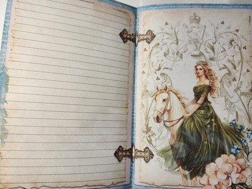 Junk Journal Booklet "Once Upon A Time"  Fairytale Princess Lg 6"x9" 40pg + more - Picture 10 of 21