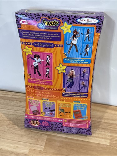 2001 Josie And The Pussycats Doll Figure New In Box JAKKS PACIFIC - Picture 3 of 3