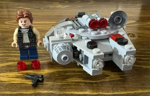 Lego 75295 Star Wars Halcón Milenario Microfighter Completo con Minifigura - Imagen 3 de 9