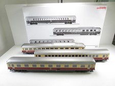 (OX01) Märklin 58039 Rheingold Personenwagen-Set mit Buckelspeisewagen, DC, S...