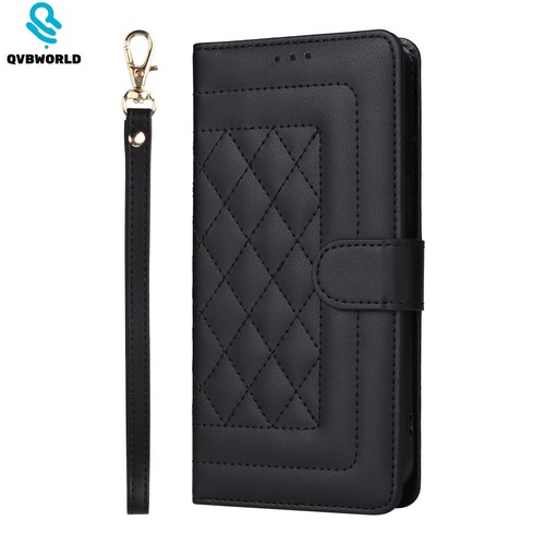 For Samsung A56 A36 A16 A06 A55 A35 Leather Card Wallet Case Wrist Strap Cover - Picture 18 of 19