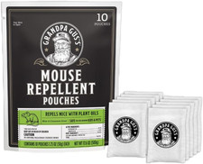 Grandpa Gus  S Extra-Strength Mouse Repellent Pouches, Peppermint  Cinnamon Oil,