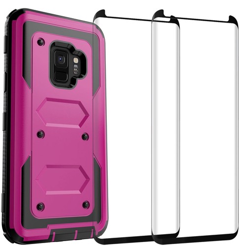 Funda a prueba de golpes para teléfono Samsung Galaxy S9/S9 Plus + Protector de pantalla - Imagen 46 de 57