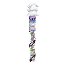 Hershey's Kisses Milk Chocolate Easter Candy, Plastic Cane 2.24 oz