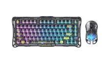 GravaStar Mercury K1 Lite 75% Wireless Gaming Keyboard and Mercury M2 Wireles...