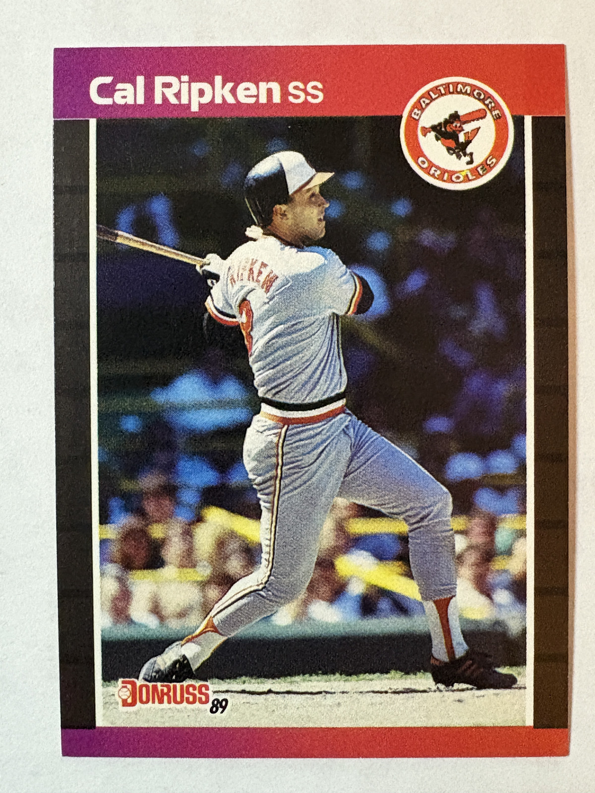1989 Donruss #51 Cal Ripken Baltimore Orioles