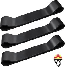 Firefighter Helmet Bands, Heavy Duty Rubber Fire Strap for Modern &... 