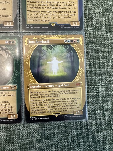 MTG LTR Non-Foil Showcase 0302-0331 Complete Set Gandalf Witch-King Sauron - Picture 10 of 10