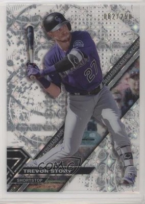 2017 Topps High Tek Pattern 1 Tidal Diffractor 62/250 Trevor Story #HT-TS 0h1