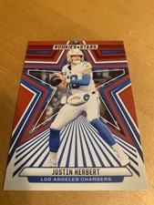 JUSTIN HERBERT 2024 Rookies & Stars Red Parallel #53