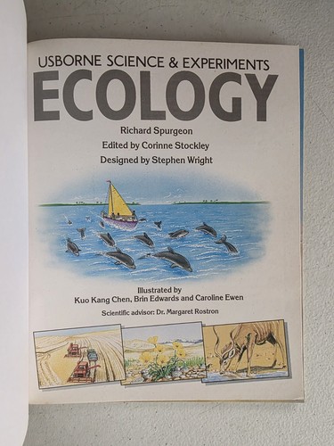 Usborne Science & Experiments Book - Ecology 1988 PB Richard Spurgeon - Picture 3 of 10