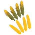  8 Stück künstlicher Mais aus Kunststoff: Lebensechte Maissimulation,