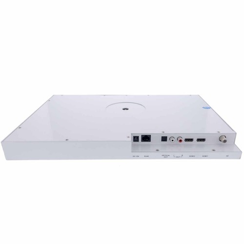 Sylvox 15.6” Under Cabinet Android Smart TV Kitchen Swivel Google Play White - Picture 5 of 11