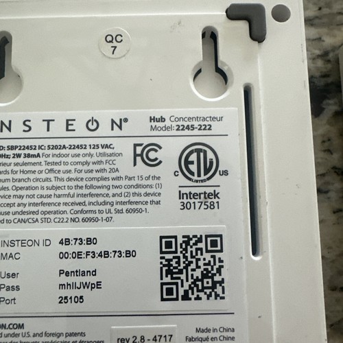 INSTEON Bundle 2992, (2) 2245 - weiß - Bild 2 von 3