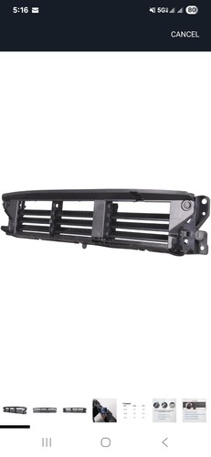 Active Grille Shutter For Honda CR-V 17'-19' Lower 71350-TLA-A01 HO1206101... - Picture 1 of 12