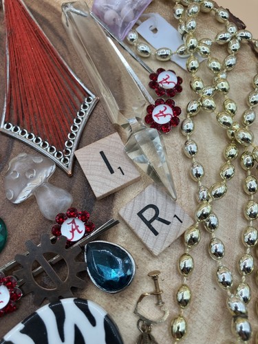 Junk Jewelry Lot - Vintage & Mod For Parts, Repair, Crafts - Picture 10 of 13