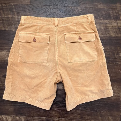 Pantaloncini da trail Taylor Stitch taglia 30 8" cotone biologico velluto a coste arancione pesca *leggi - Foto 6 di 10