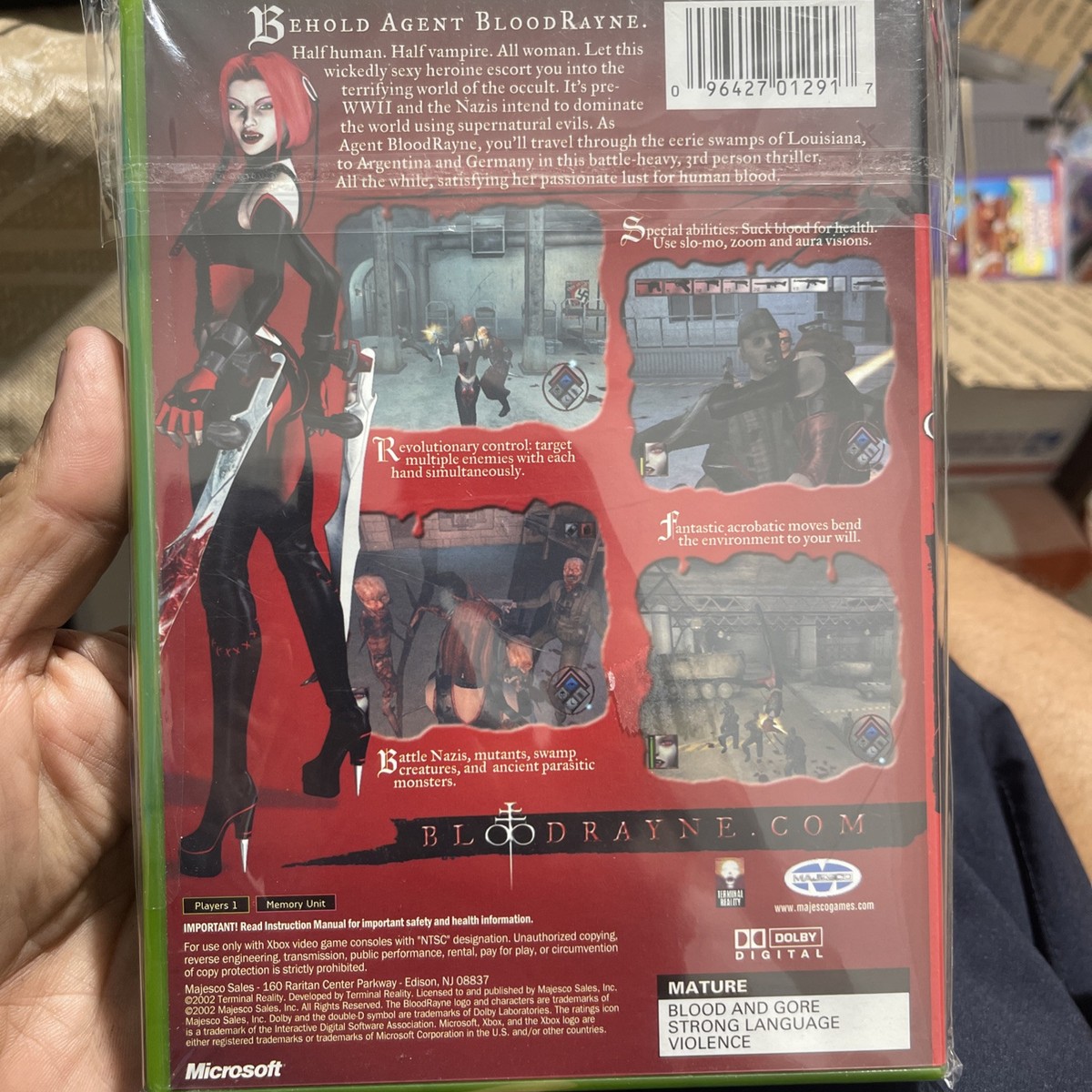 Xbox - (PAL) ブラッドレイン / BLOODRAYNE [XB] BloodRayne (Microsoft Xbox, 2002) for sale online | eBay