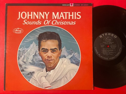 Johnny Mathis Sounds Of Christmas LP Mercury Stereo Holiday GD+ - Bild 1 von 4
