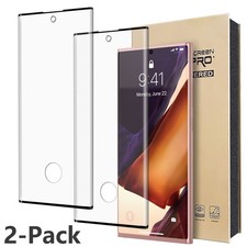 2pcs Clear Screen Protector Tempered Glass For Samsung Galaxy Note20 Note20Ultra