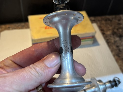 Vintage Campagnolo Record Small Flange Hubs Rare 24/24 Hole in Original Box - Bild 10 von 20