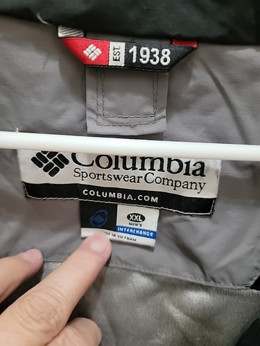 Columbia Bugaboo Interchange Core Omni Tech Jacket Men's XXL Black Gray - Picture 11 of 13
