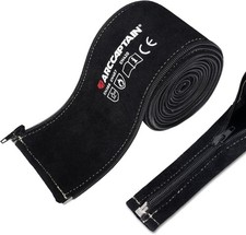 TIG Welding Torch Cable Cover, MIG Plasma Tig Torch Cover Resistant Leather w...