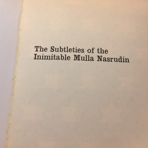 Masruddin Philosophy Paperback Book by Idries Shah from E.P. Dutton 1973 - Picture 18 of 24