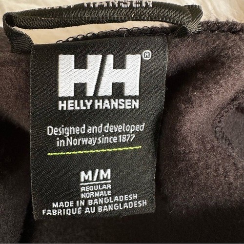Maglione Helly Hansen nero pile zip esterno freddo attivo taglia media - Foto 8 di 8